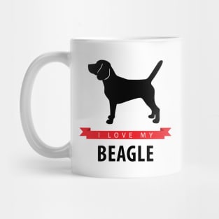 I Love My Beagle Mug